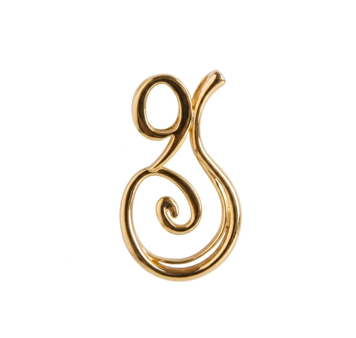 Numerology Pendant – Health – 91 - Gold