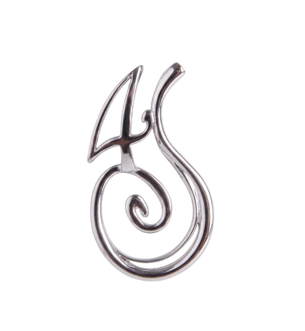 Numerology Pendant – Nobleman – 41 - Silver